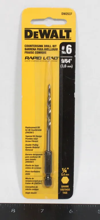 NEW DEWALT NO.#6 REPLACEMENT DRILL BIT