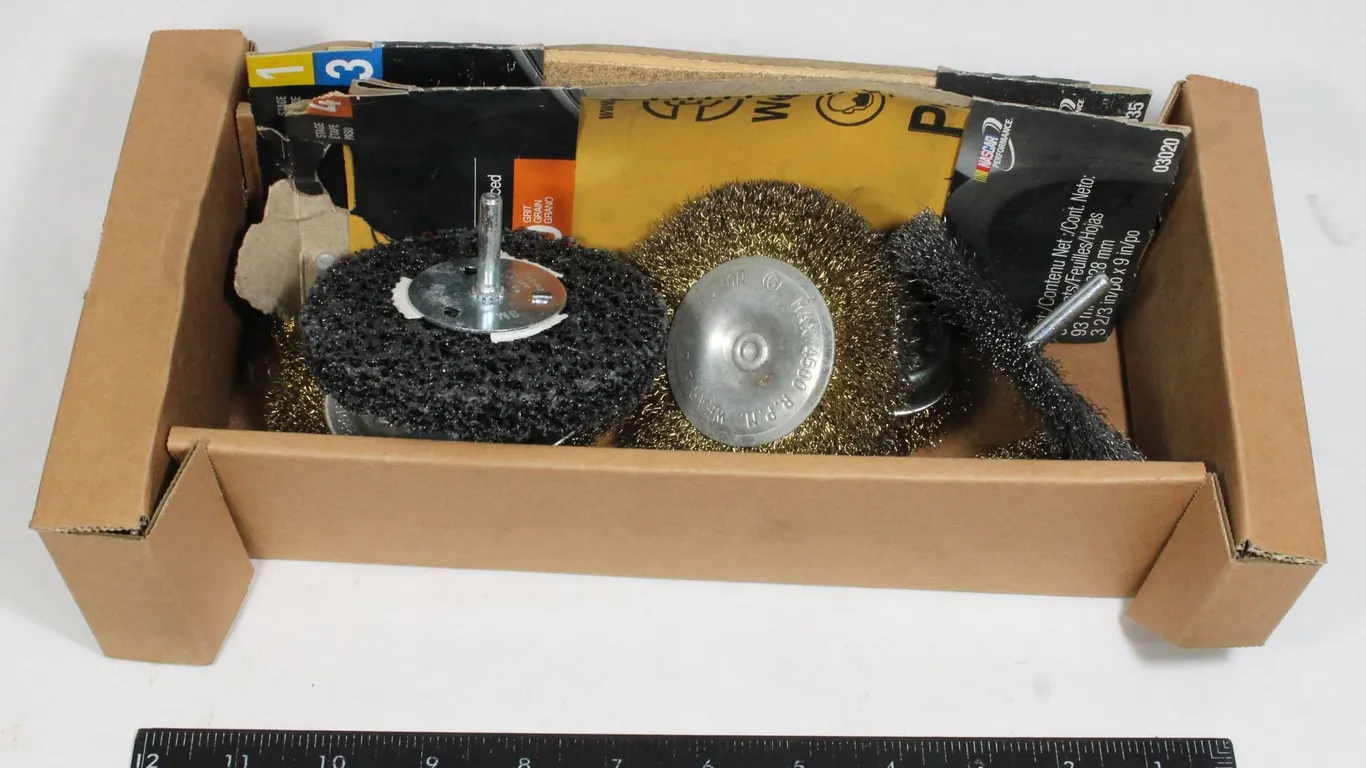 DRILL WIRE BRUSH ATTACHMENTS