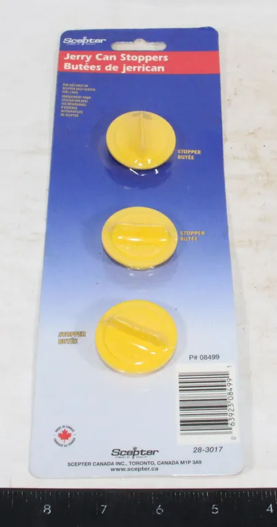 NEW 3 PACK JERRY CAN STOPPERS