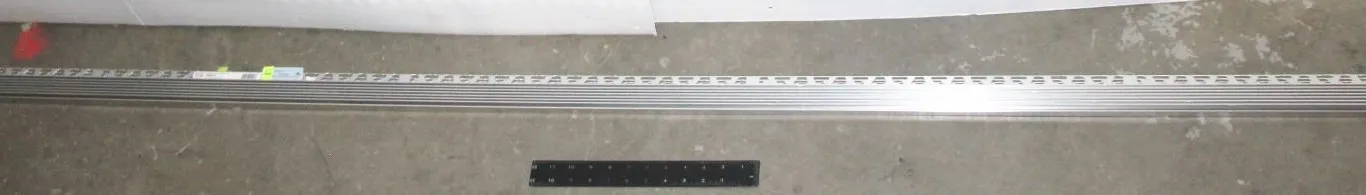 8 NEW ALUMINUM SCHLUTTER 3/8" X 8'