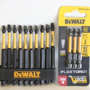 2 PACKS OF DEWALT IMPACT SCREWDRIVER BITS