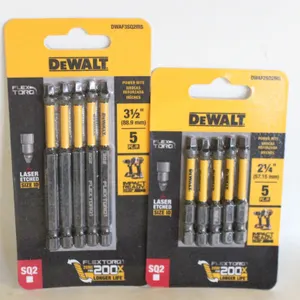 2 PACKS OF DEWALT IMPACT SCREWDRIVER BITS
