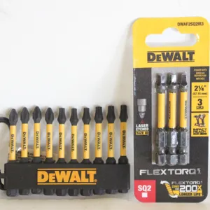 2 PACKS OF DEWALT IMPACT SCREWDRIVER BITS