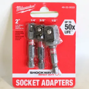 MILWAUKEE 2 INCH THREE-PIECE IMPACT SOCKET