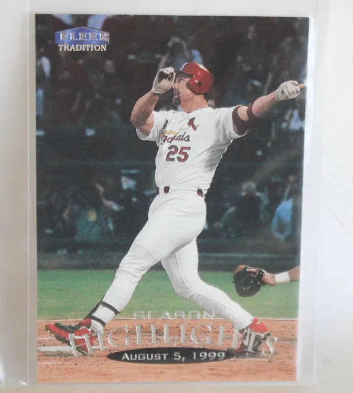 MARK MCGWIRE U-146 500TH HOME RUN SEASON HIGHLIGHT