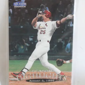 MARK MCGWIRE U-146 500TH HOME RUN SEASON HIGHLIGHT