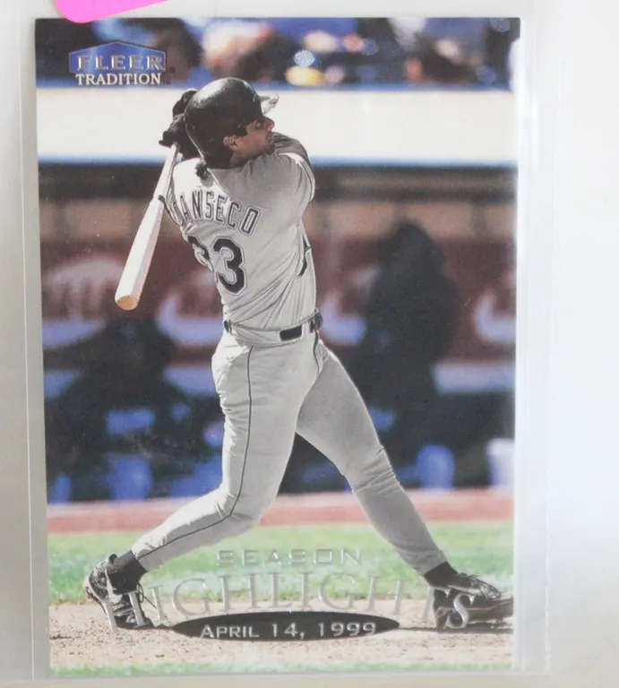 JOSE CANSECO U-142 400TH HOME RUN SEASON HIGHLIGHT