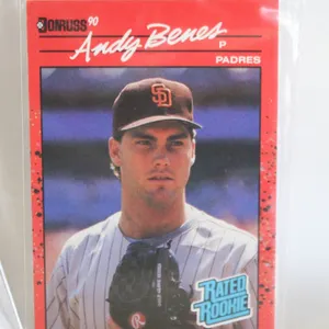 ANDY BENES RATED ROOKIE 41 PADRES