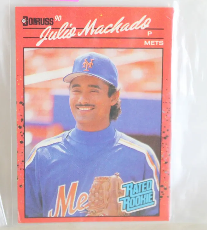 JULIO MACHADO RATED ROOKIE 47 METS