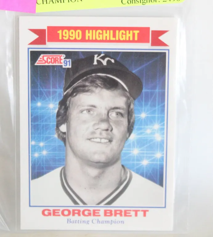 GEORGE BRETT 769 BATTING CHAMPION