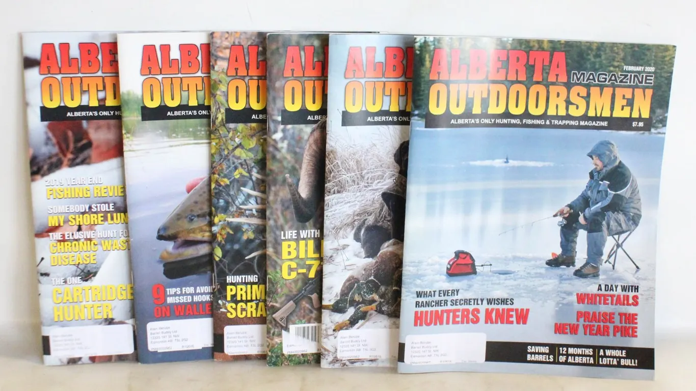 6 ALBERTA OUTDOORSMEN MAGAZINES