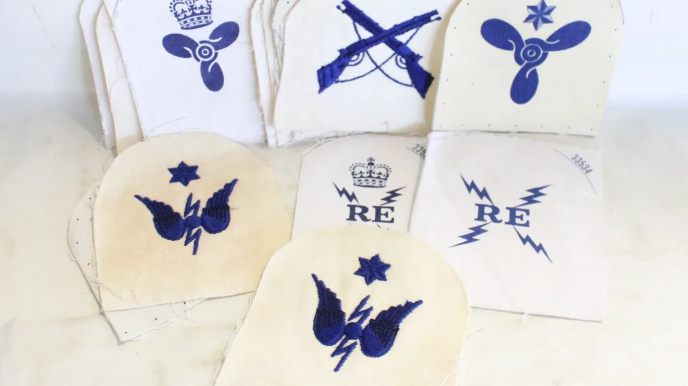WW2 BRITISH ROYAL NAVY TRADE BADGES