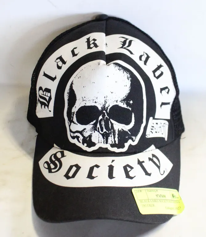 BLACK LABEL SOCIETY HAT MESH TRUCKER