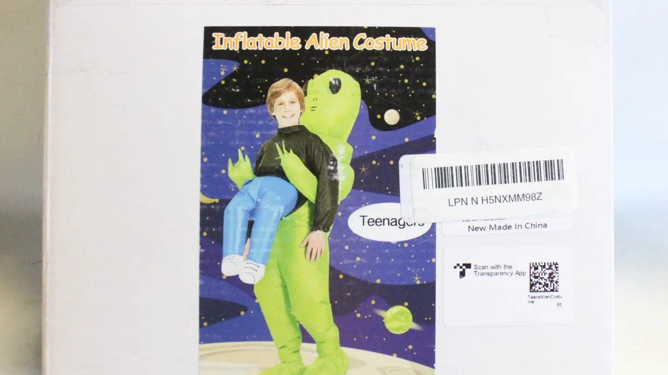 MORPH ALIEN INFLATABLE ABDUCTION