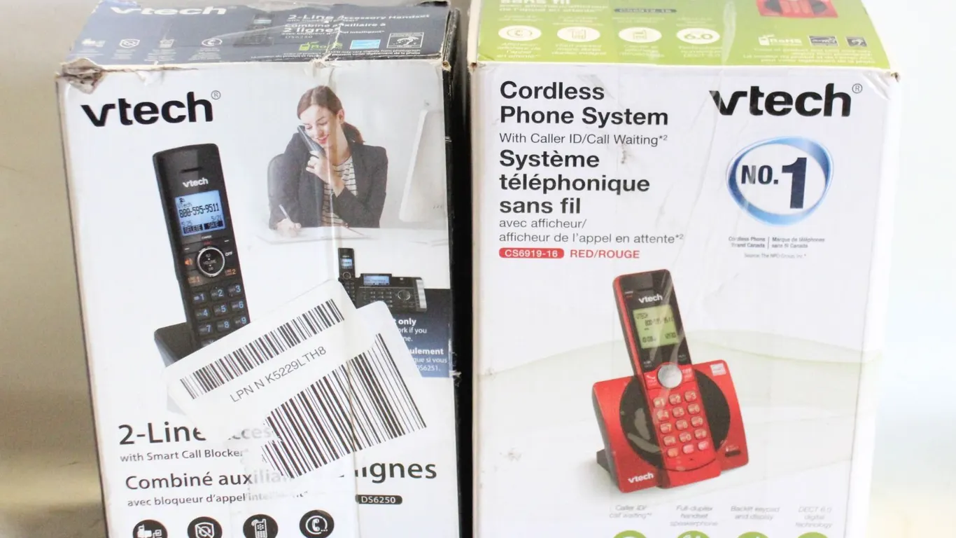 VTECH CORDLESS PHONE SINGLE HANDSET