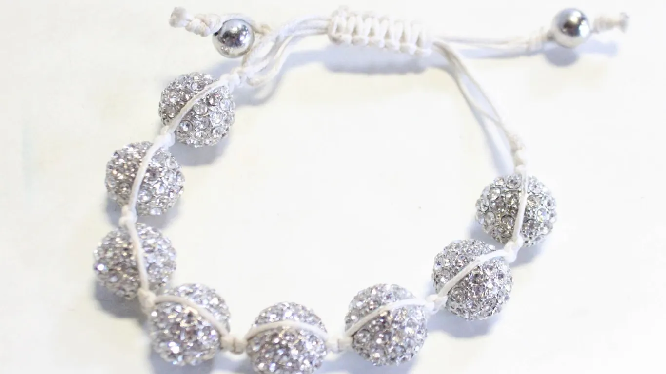 SHINY CRYSTAL SHAMBALLA BRACELET