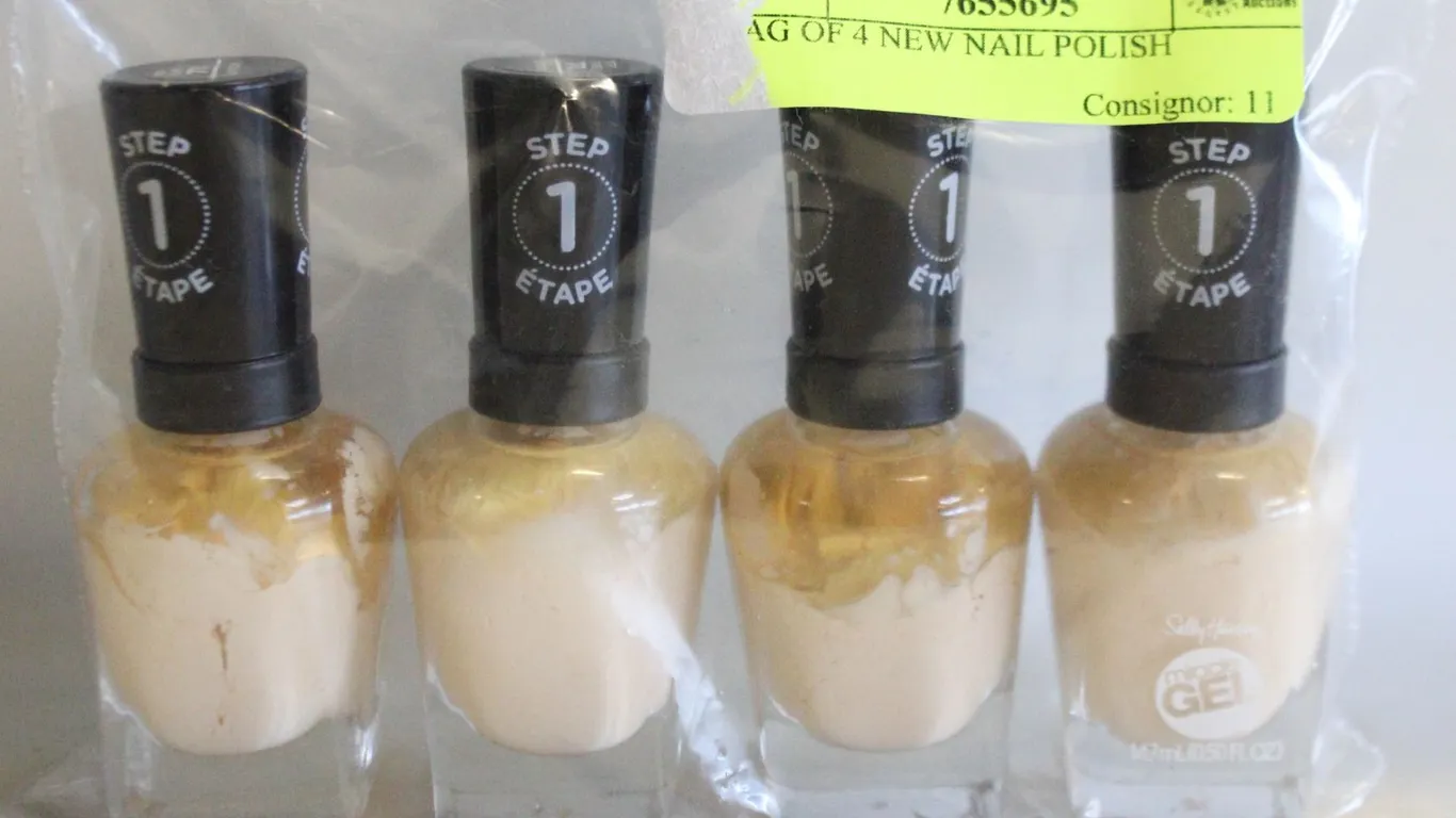 BAG OF 4 NEW NAIL POLISH