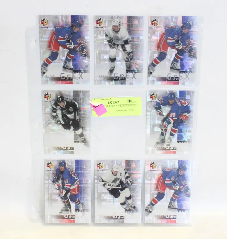 8 WAYNE GRETZKY HOLOGRAM FX UPPERDECK