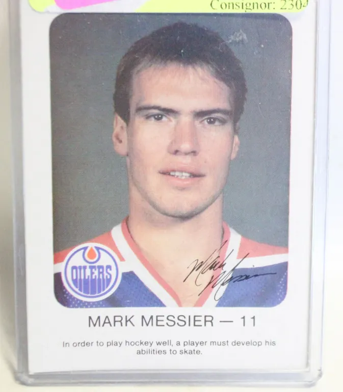 MARK MESSIER 1981-82 2ND YEAR OILERS