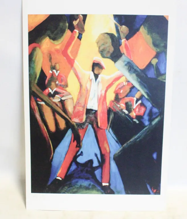 WAILING JAZZ BAND 5 OF 10-0 SIGNED/DATED IN PENCIL