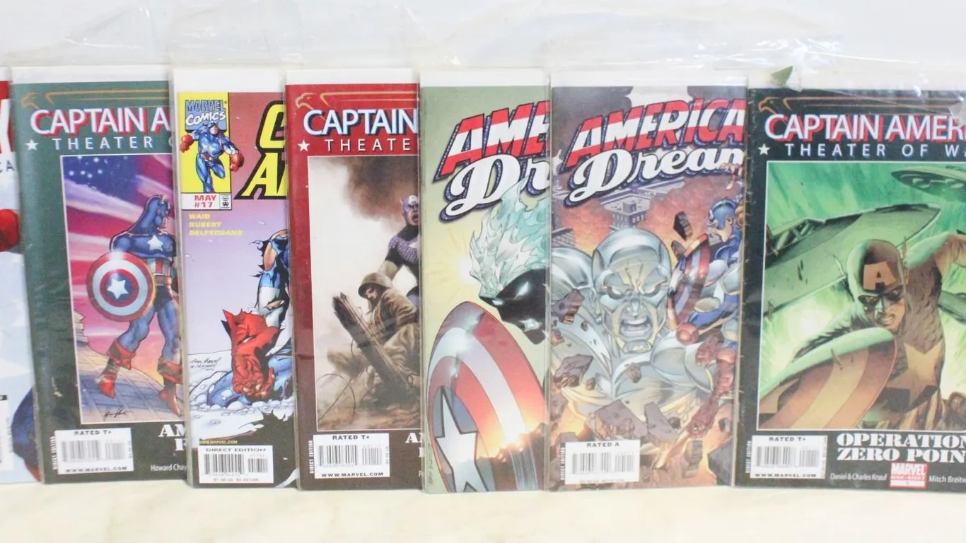LOT OF CAPTAIN AMERICA COMICS