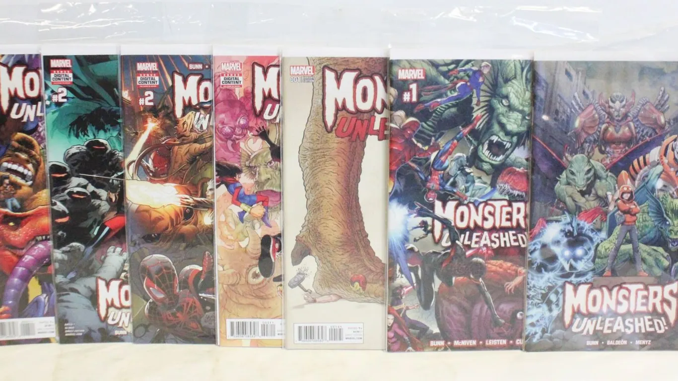 ESTATE COLLECTION OF MARVELS MONSTERS UNLEASHED