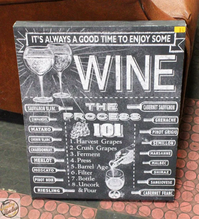 16” X 20” WINE WALL ART