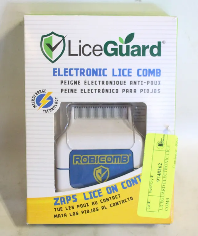 LICEGUARD ELECTRONIC LICE COMB