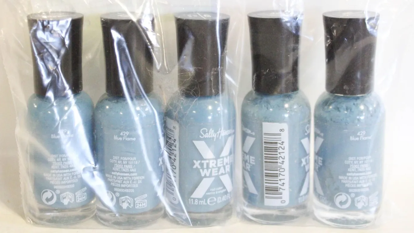 LOT OF 5 NEW NAIL POLISH