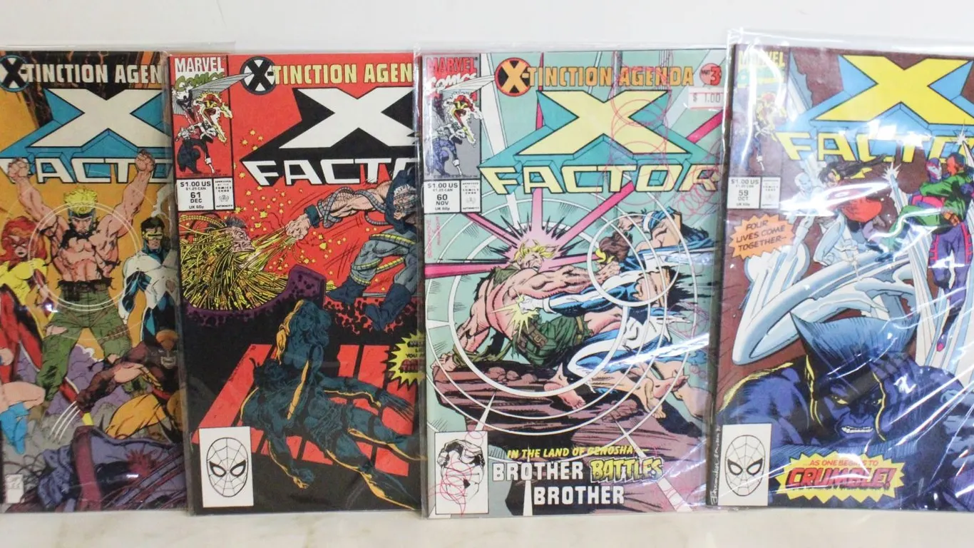 VINTAGE MARVEL X-FACTOR COMICS #59/60/61/62