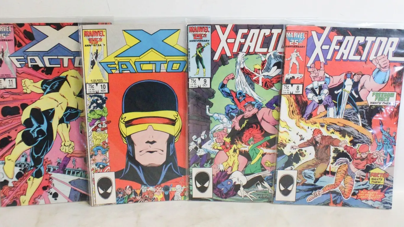 VINTAGE MARVEL X-FACTOR COMICS #8/9/10/11