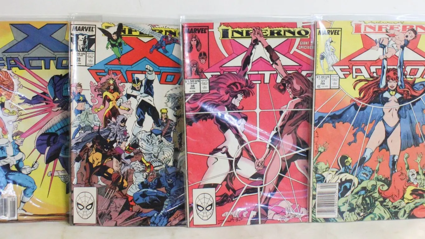 VINTAGE MARVEL X-FACTOR COMICS #37/38/39/40