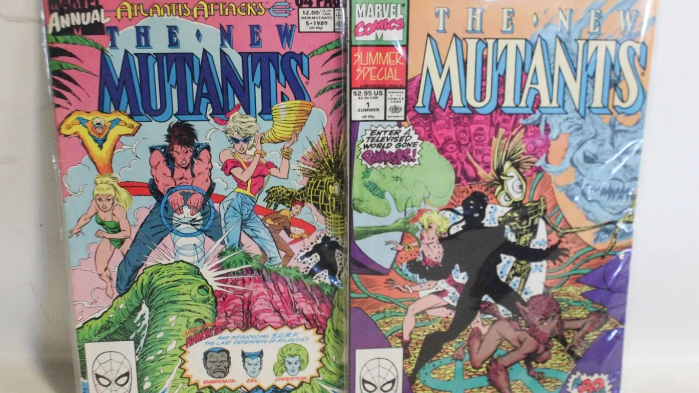 VINTAGE MARVEL THE NEW MUTANTS #1&5 ANNUAL