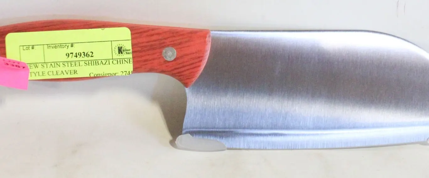 NEW STAIN STEEL SHIBAZI CHINESE STYLE CLEAVER