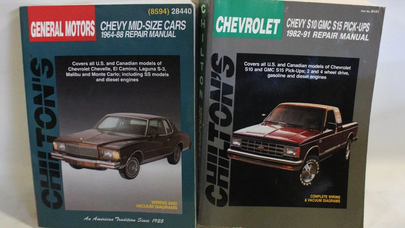 2 CHILTONS REPAIR MANUALS
