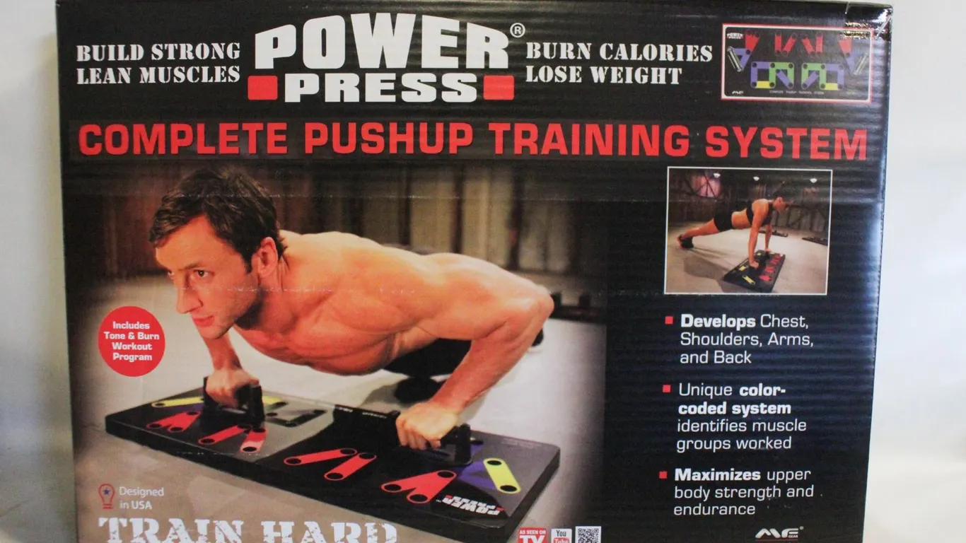 BRAND NEW POWER PRESS COMPLETE WORK-OUT