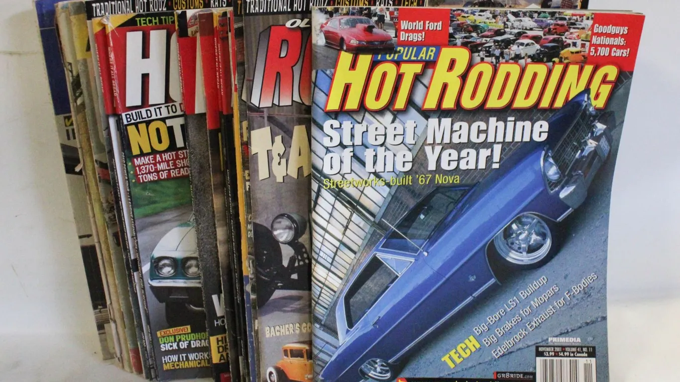 20 HOT ROD MAGAZINES