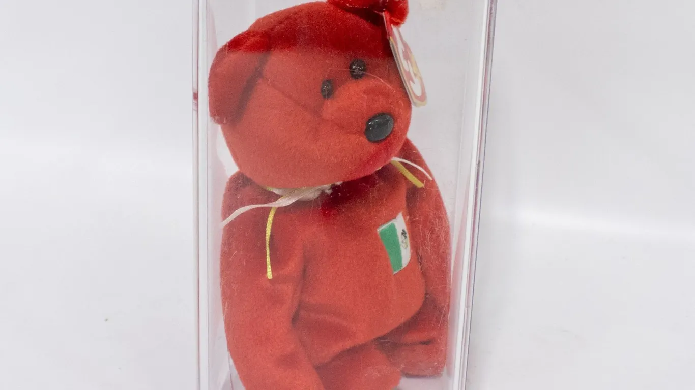 1999 TY BEANIE BABY OSITO THE MEXICAN BEAR IN