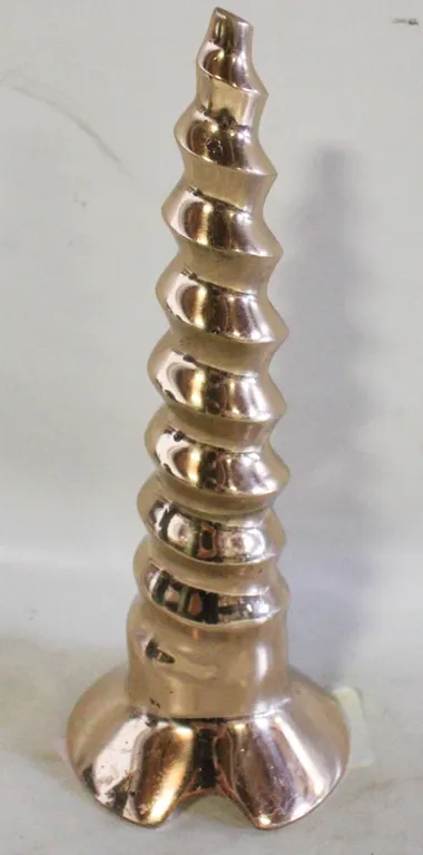 BRASS SCREW. 6.5 IN