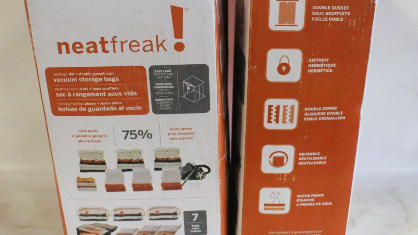 3X NEATFREAK VACUUM STORE BAGS