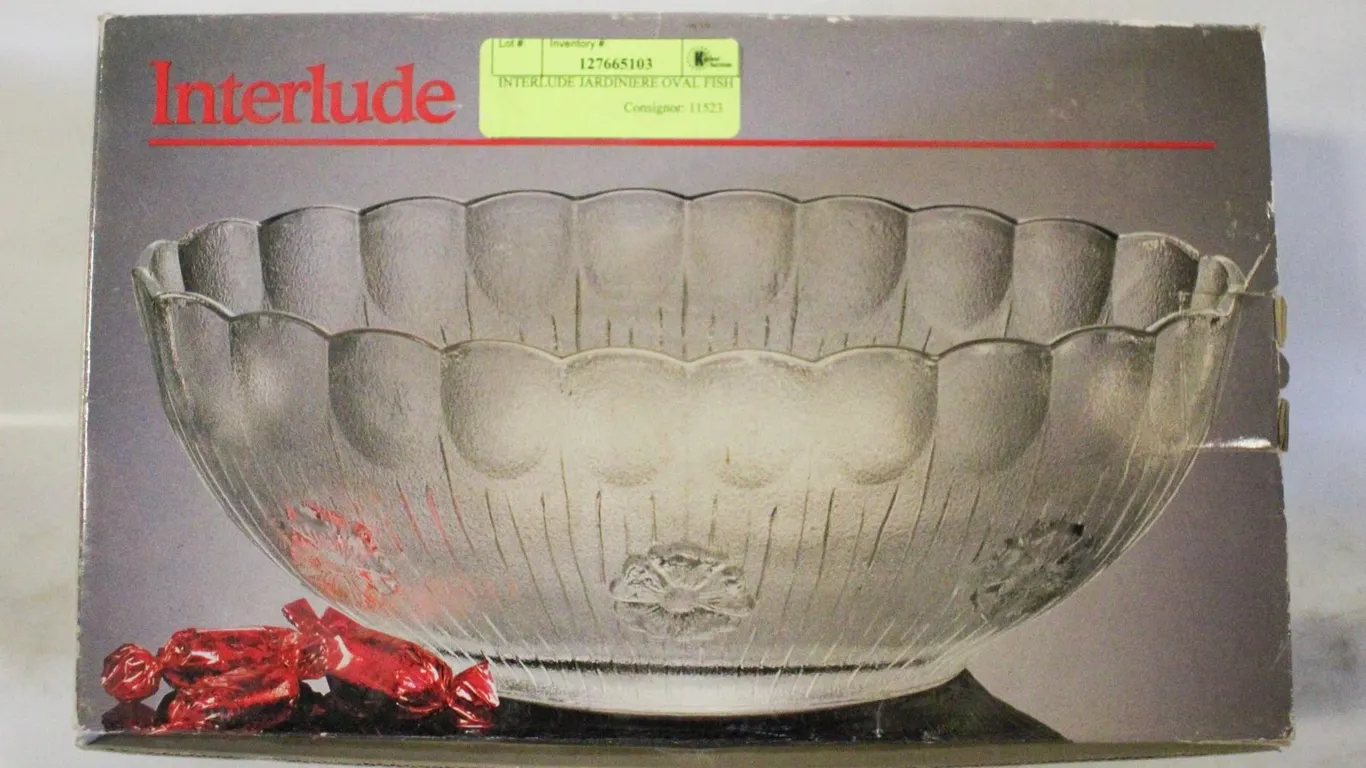 INTERLUDE JARDINIERE OVAL FISH