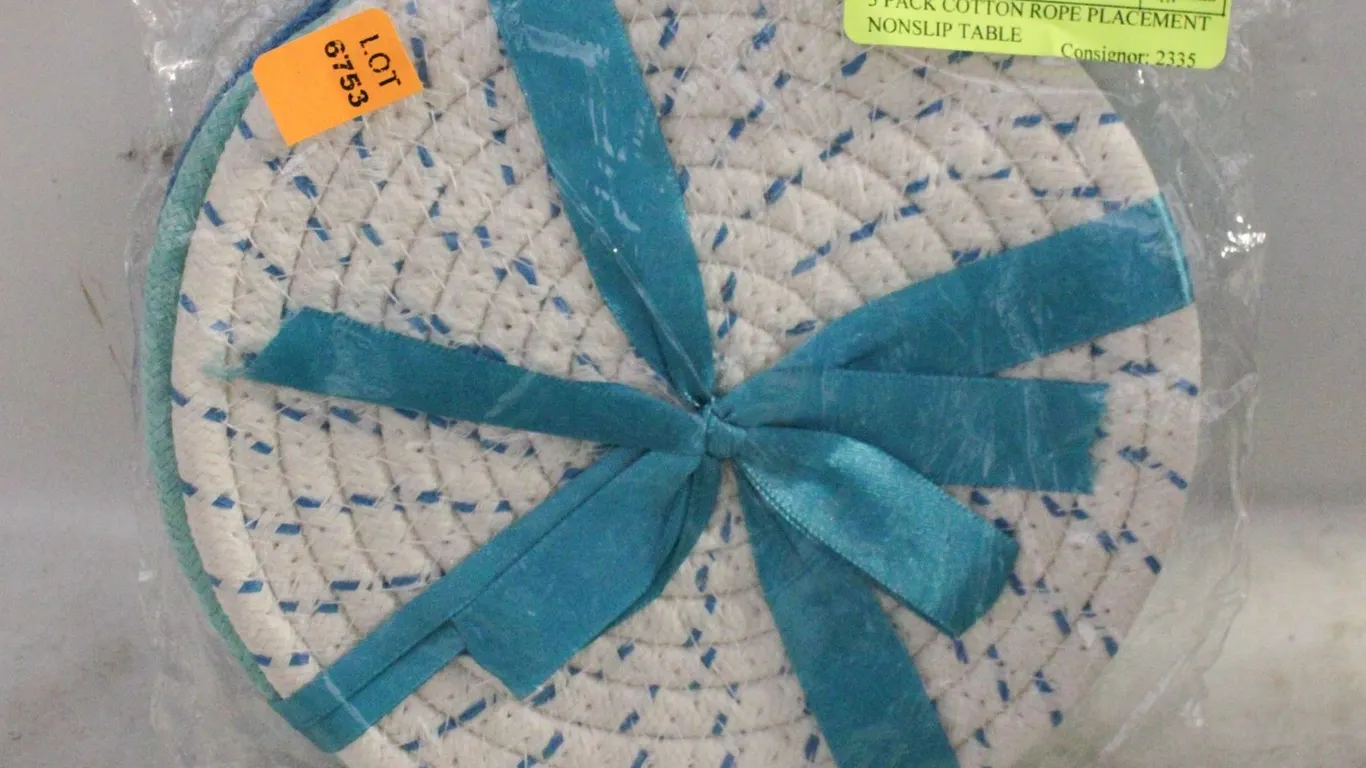 3 PACK COTTON ROPE PLACEMENT NONSLIP TABLE