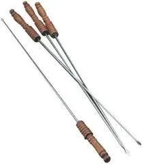 NEW METALTEX 4PK BARBECUE SKEWERS