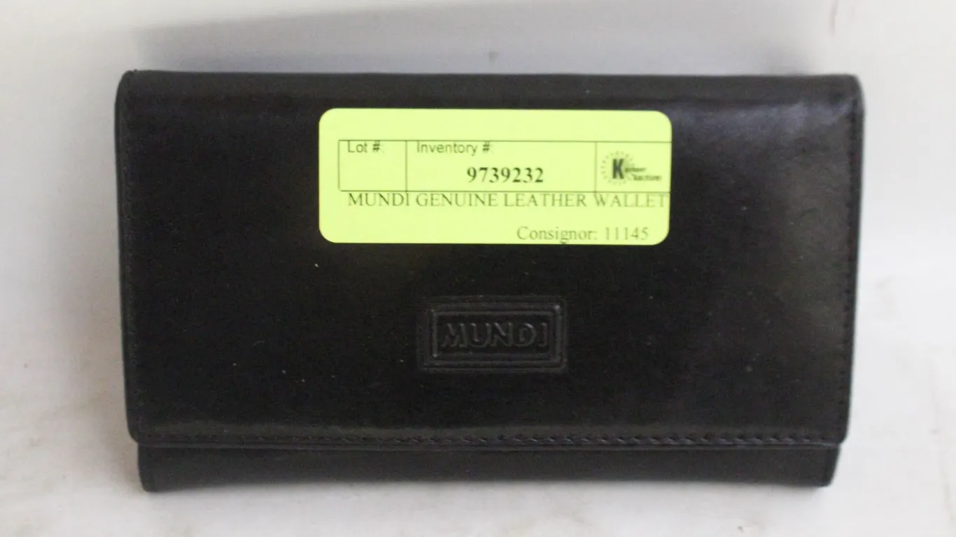 MUNDI GENUINE LEATHER WALLET