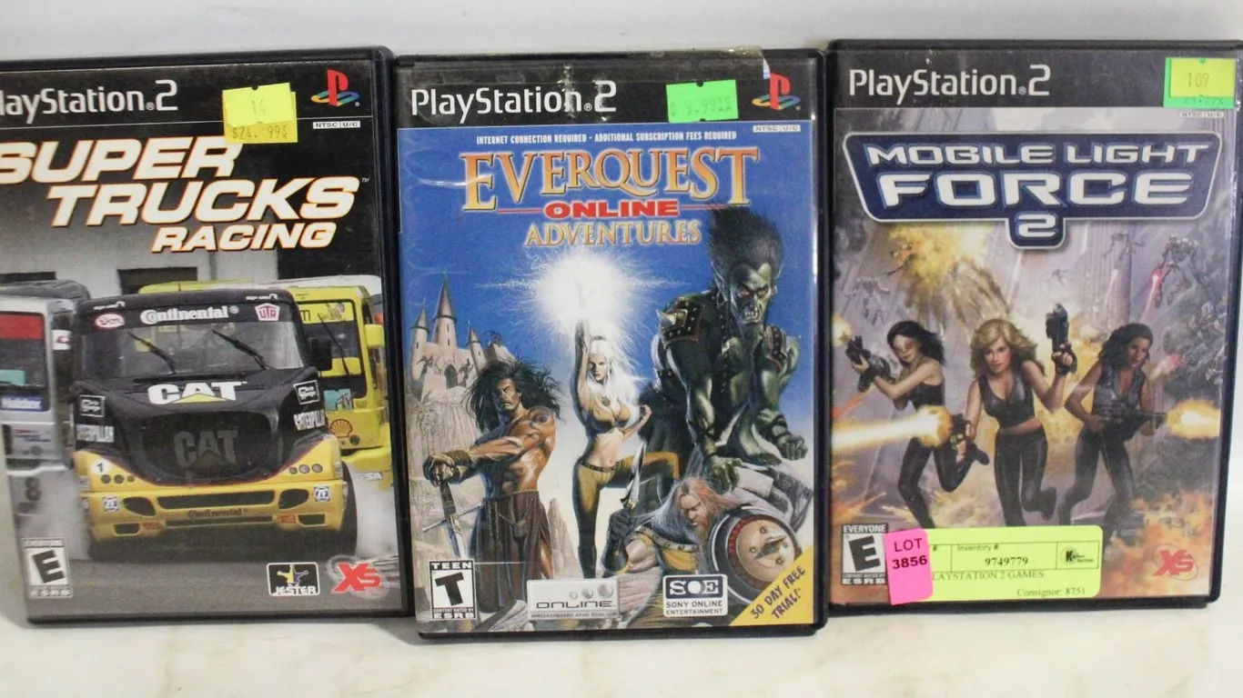3 PLAYSTATION 2 GAMES