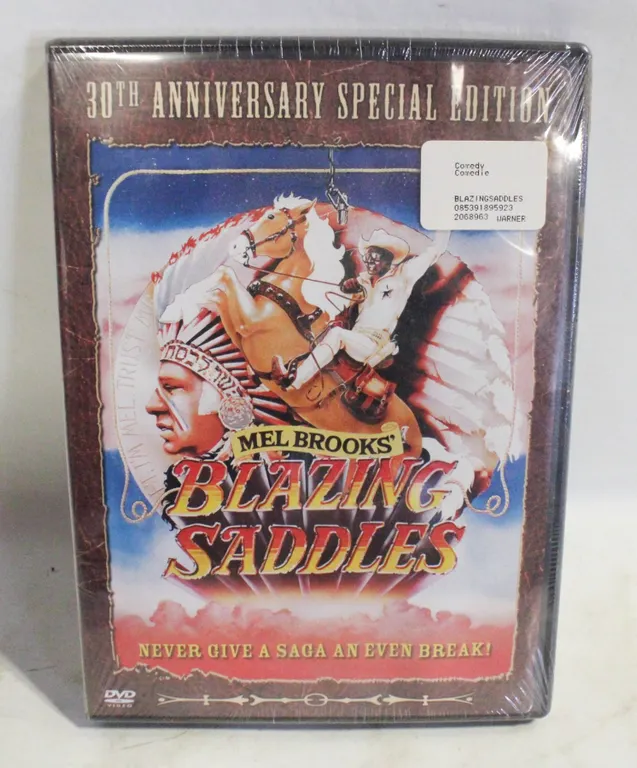 SEALED BLAZING SADDLES DVD