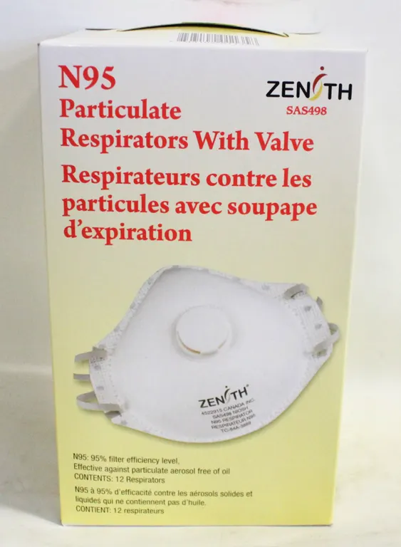 12 PACK N95 DISPOSAL RESPIRATOR ADVANCE