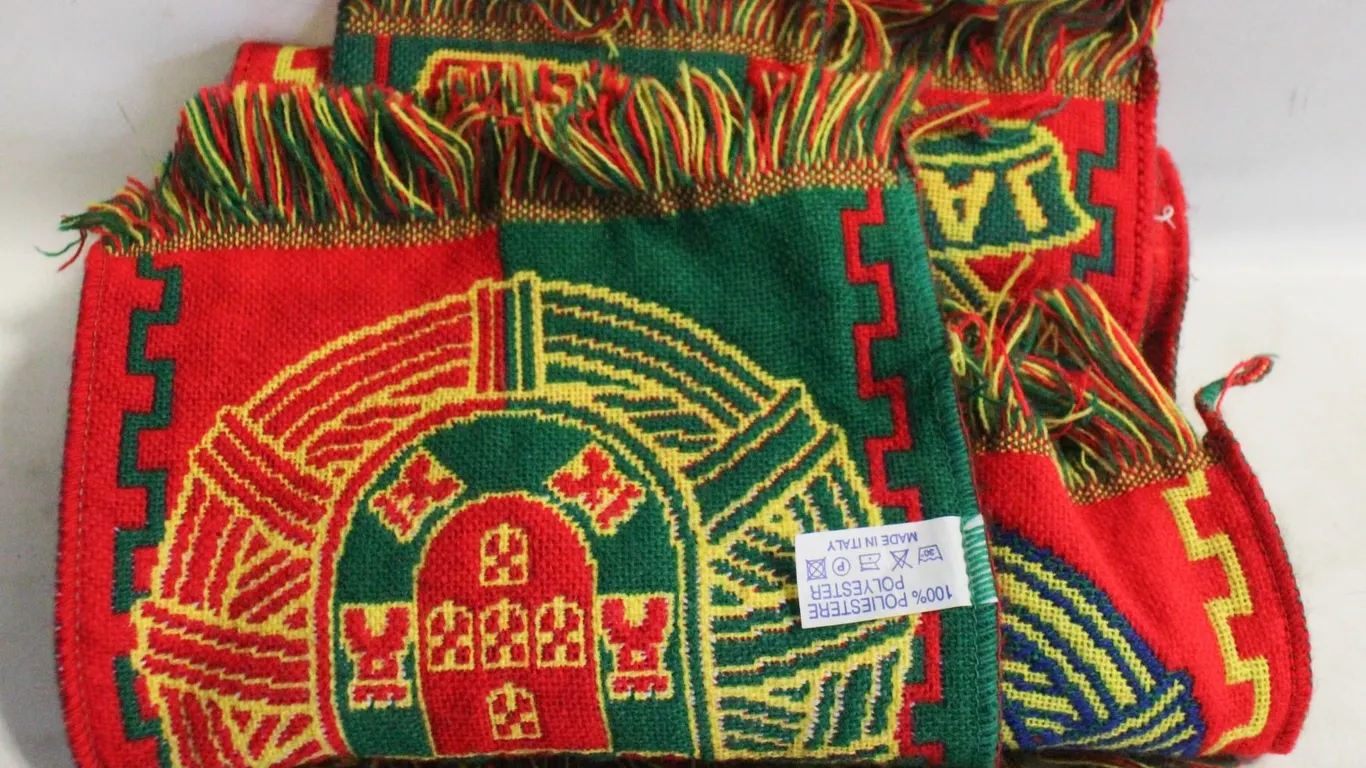 TWO PORTUGAL SCARFS
