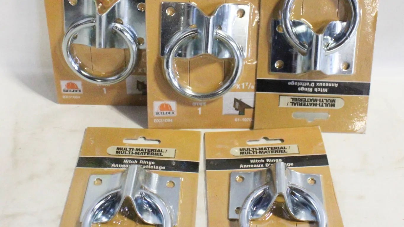 5 HITCH RINGS