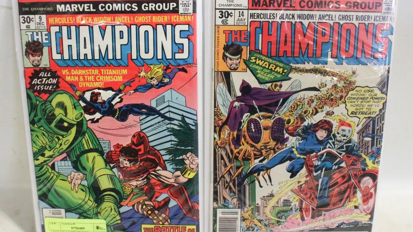 2 ESTATE COMIC BOOKS